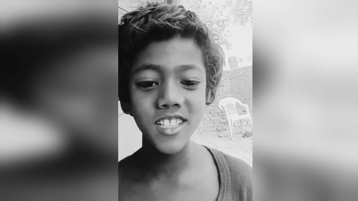 Deaf-mute child drowns in septic tank; tragic accident occurs while playing.