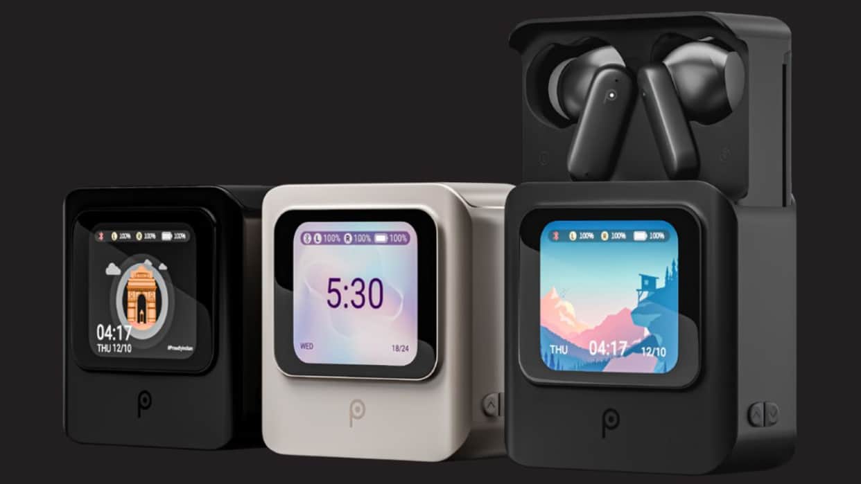 lava probuds xplore 25 launch price features smart display popup case india