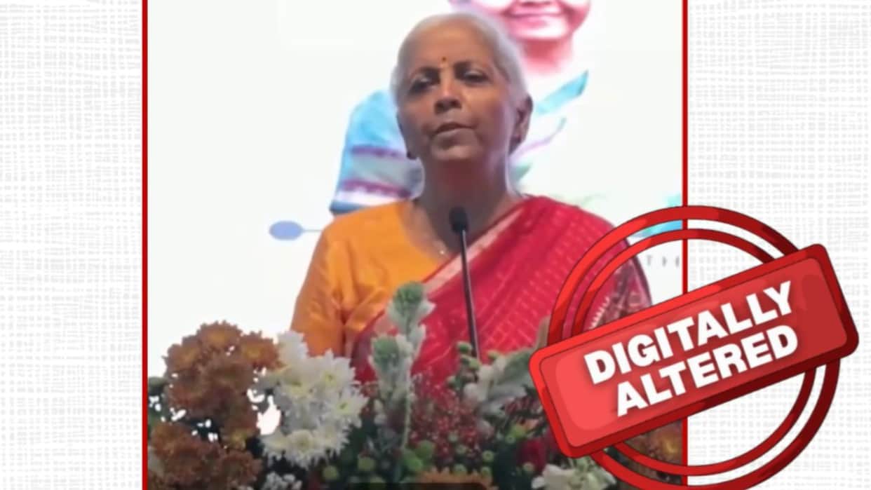 pib fact checks ai video nirmala sitharaman 22000 investment 30 lakh fake claim