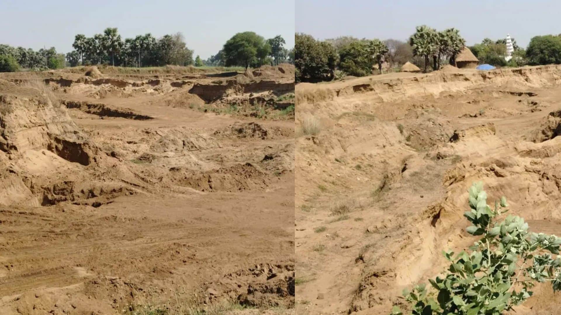 ओकरी थाना क्षेत्र में अवैध बालू खनन मंहगा पड़ा