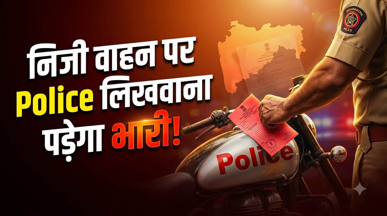 Is it illegal to have police written on your vehicle? Face Heavy Fines Under New Crackdown In This State