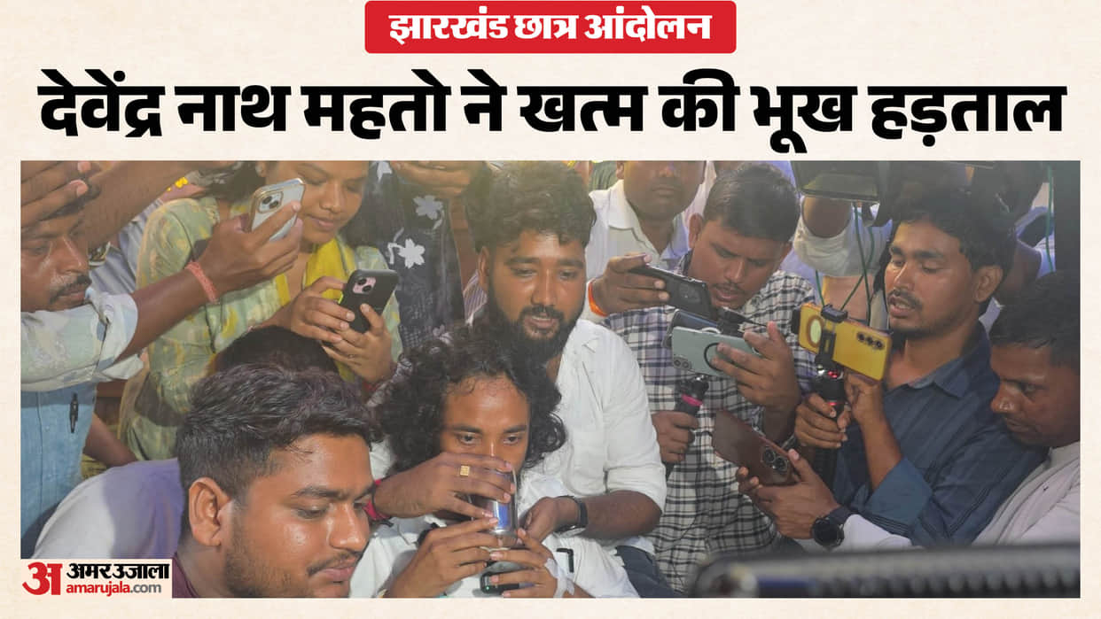 ranchi student leader Devendra nath mahato ends hunger strike after talk with sonam wangchuk