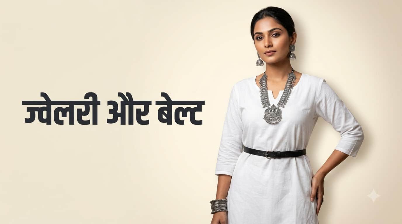 सफेद कुर्ता को कैसे करें स्टाइल