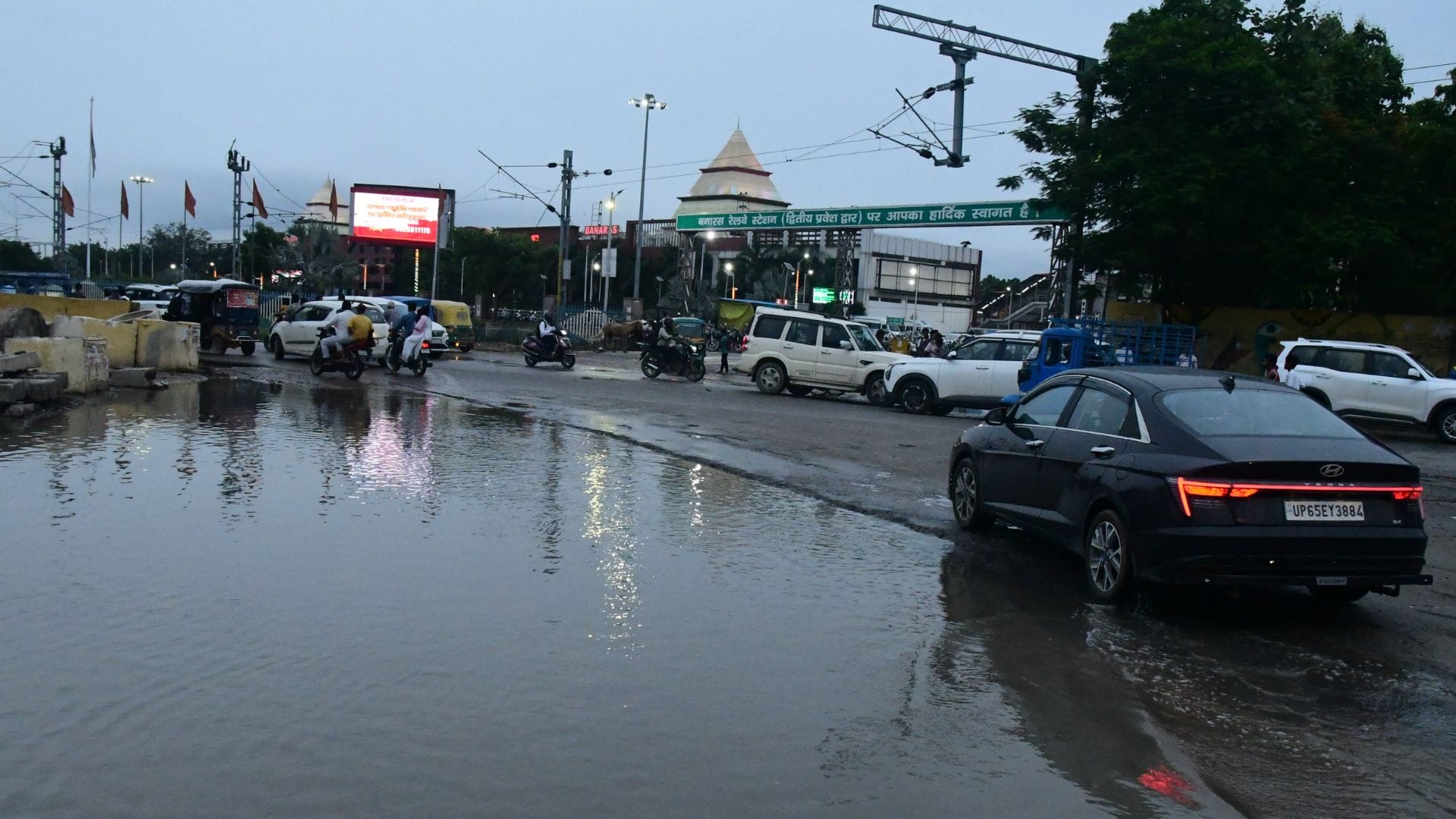 Varanasi Weather Over 100 mm of rainfall third such instance in 15 years falling 65 mm short record
