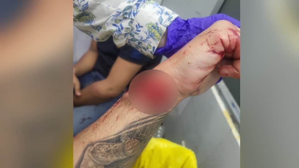 Hooliganism in Chandigarh 15 miscreants attacked two youths with swords at Laser Valley parking lot