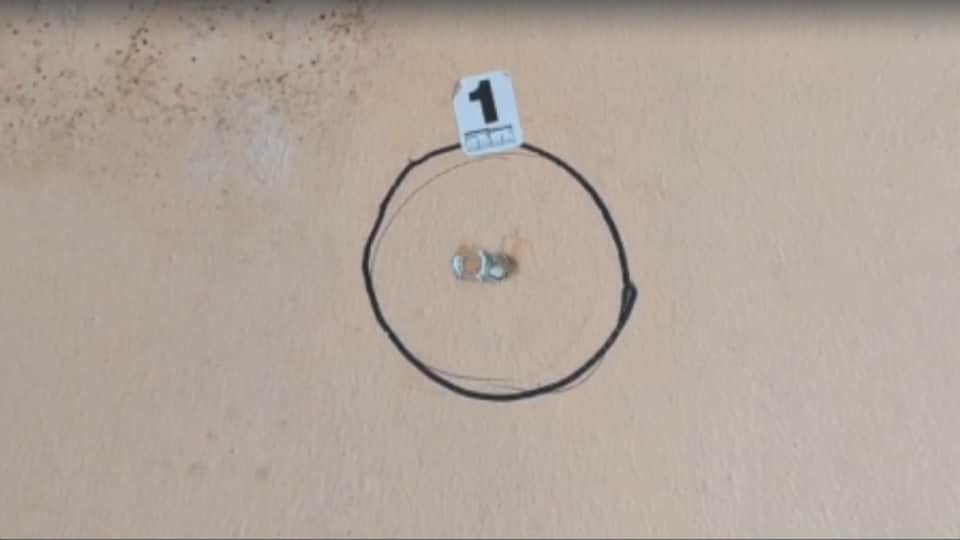 Unknown assailants fired shots at the house