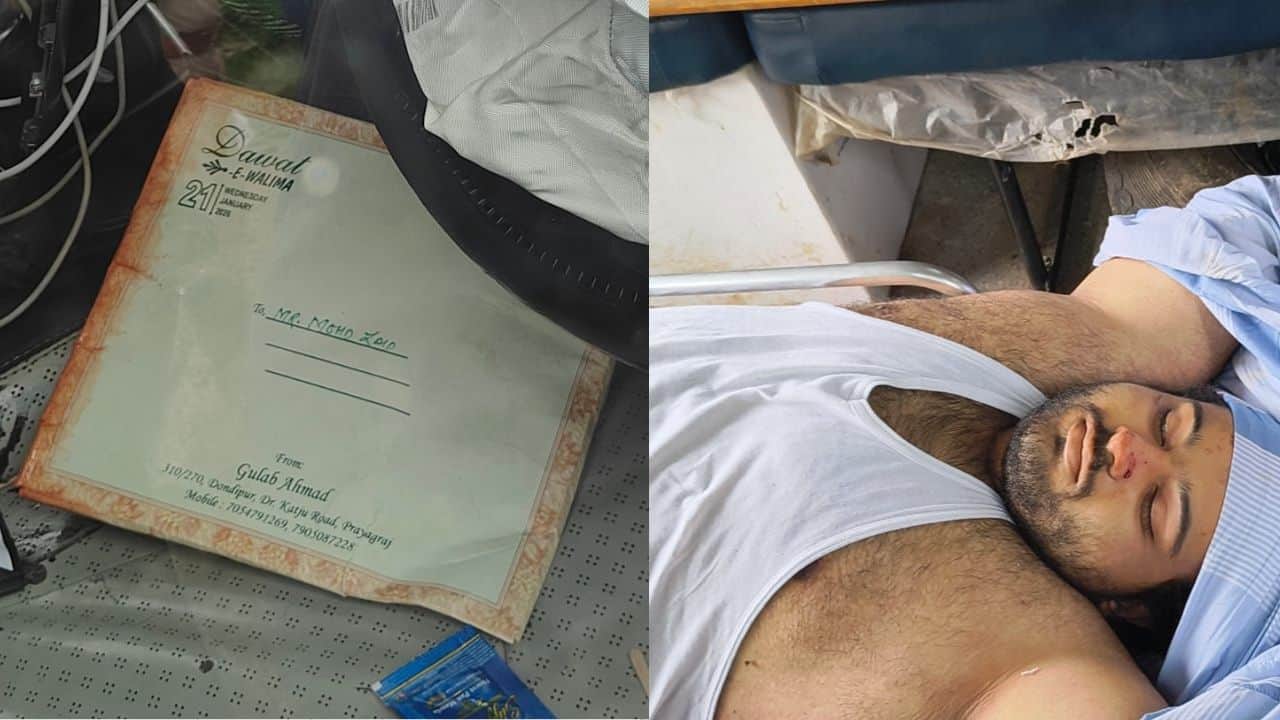 Atiq Ahmed Younger Son Abaan Death Accident Reason Identity confirmed through Wedding Card