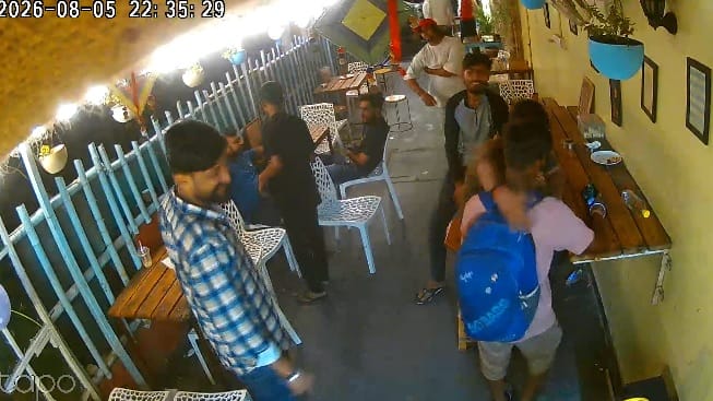Kanpur Youth brutally attacked with chairs and iron rods at a restaurant  horrific incident captured on CCTV