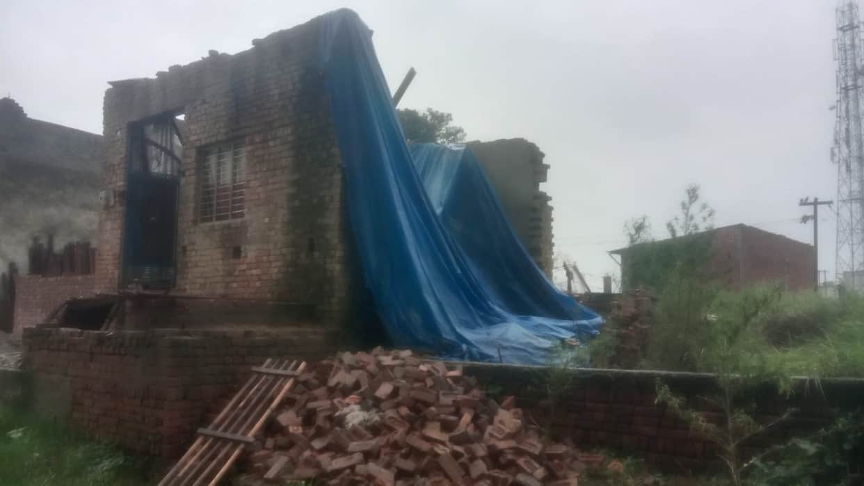 Five Members of a Family Injured After House Roof Collapses During Rain in Muzaffarnagar