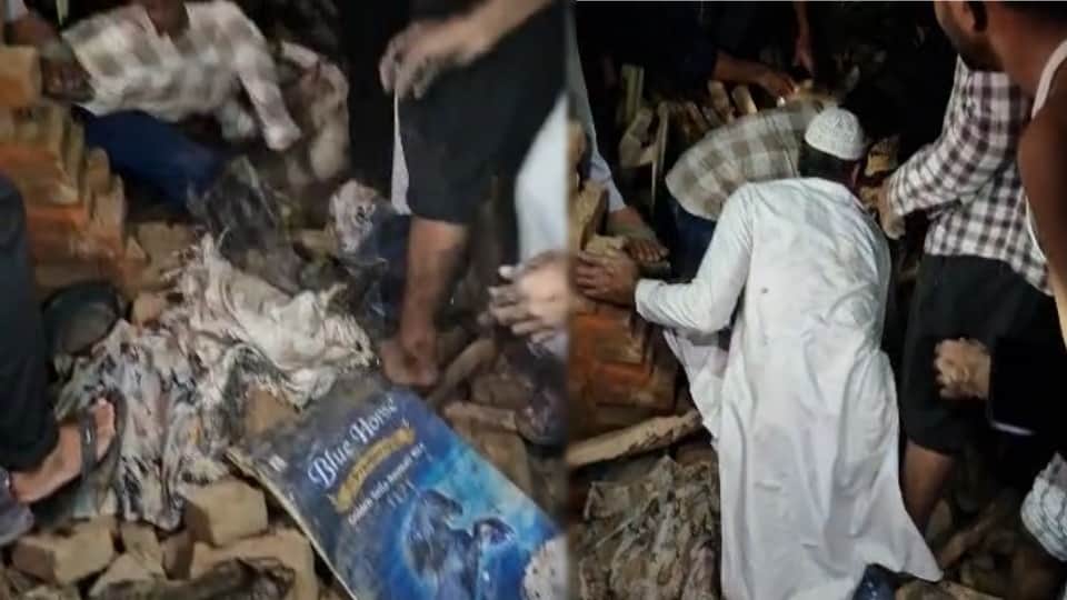 Saharanpur: Woman Dies After Mud House Collapses Due to Heavy Rain in Saharanpur
