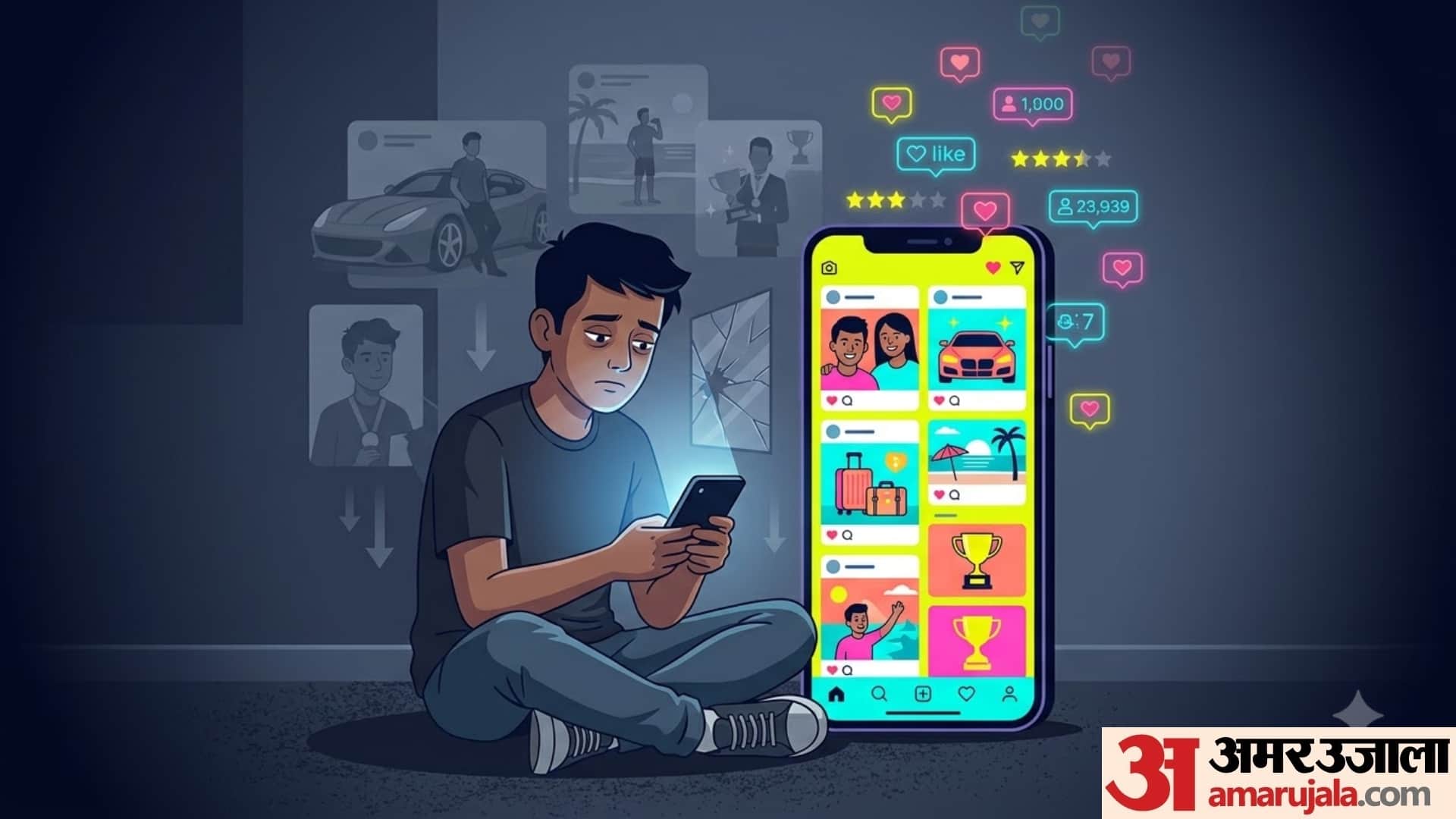 लाइक्स और कमेंट्स कैसे युवाओं के दिमाग पर डाल रहे हैं असर?