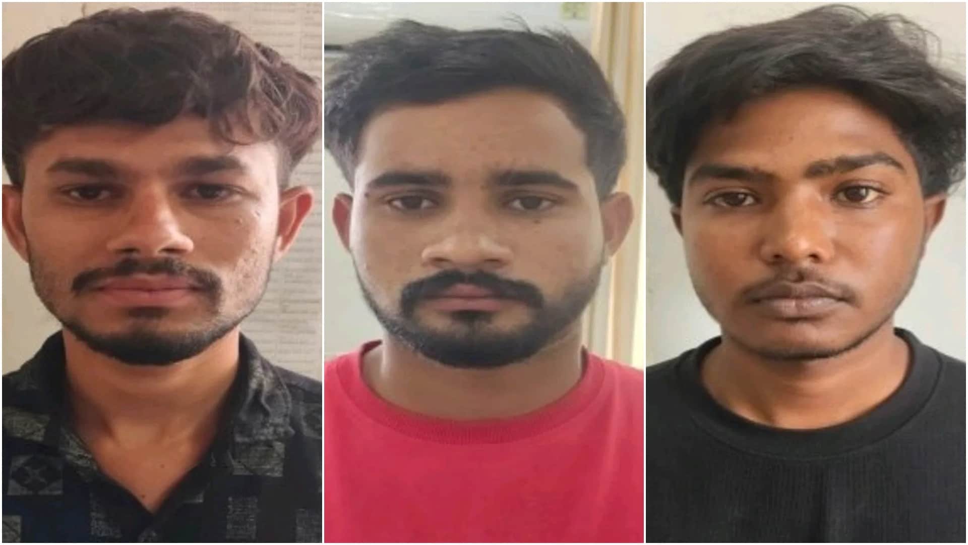 गिरफ्तार किए गए आरोपी