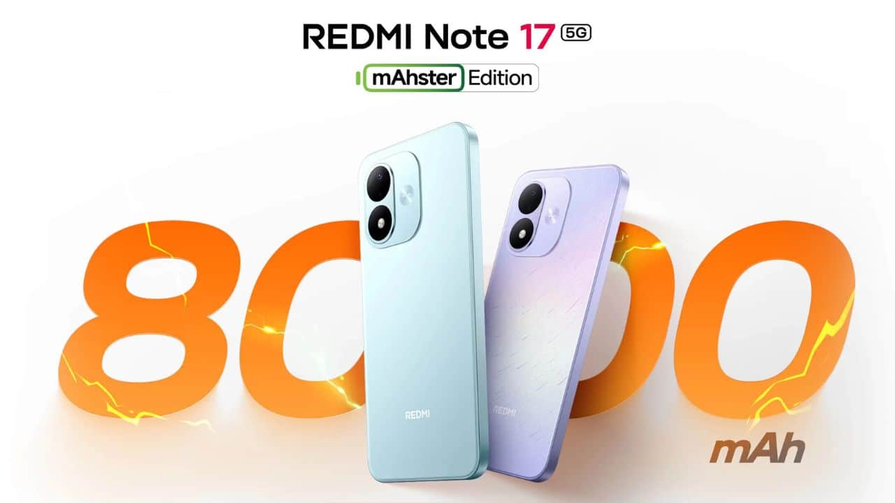 redmi note 17 launched india price specifications 8000mah battery snapdragon 4 gen 4 hindi