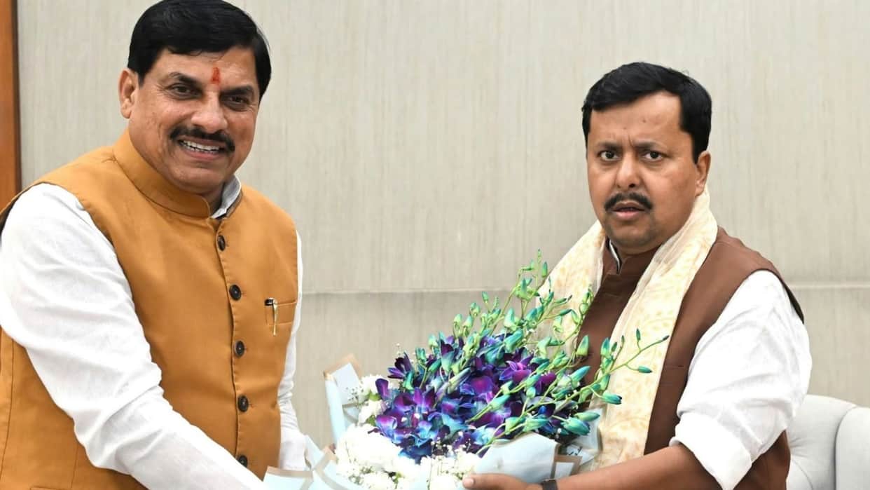 MP News: During his Delhi visit, the CM met BJP President Naveen, Union Ministers Yadav and Patil, and the Lok