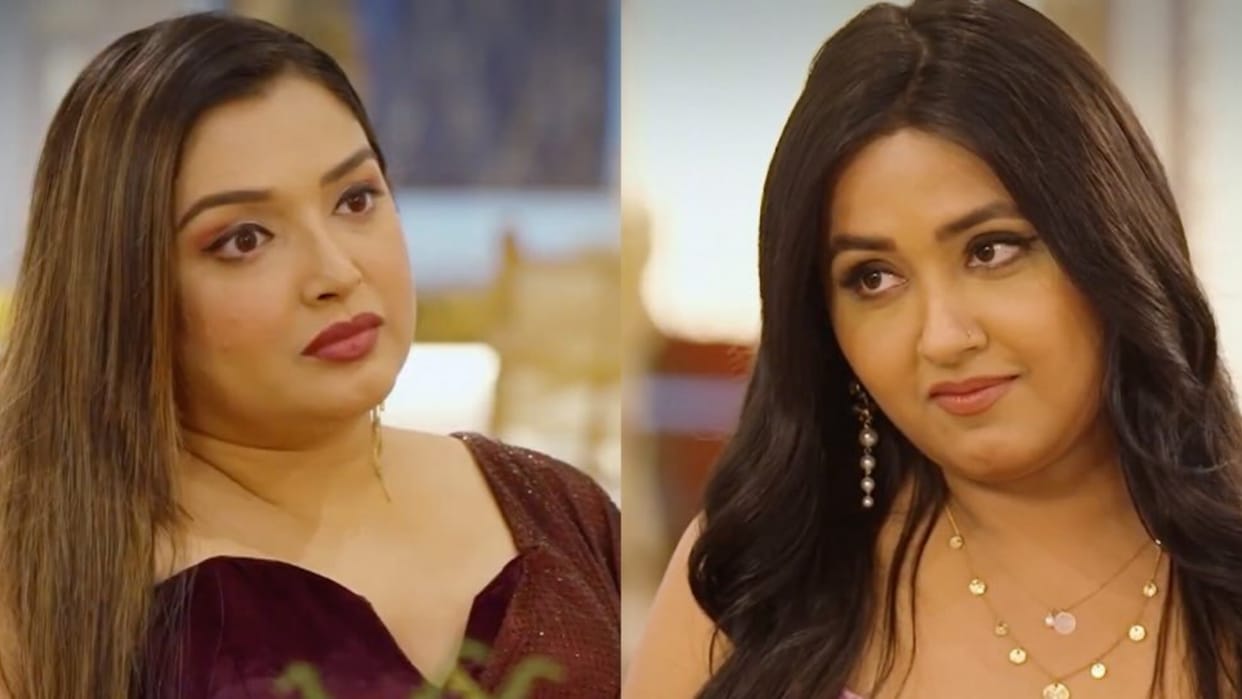 Bhojpuri Bawaal Show Viral Clip Heated Exchange Between Actress Amrapali Dubey Kajal Raghwani