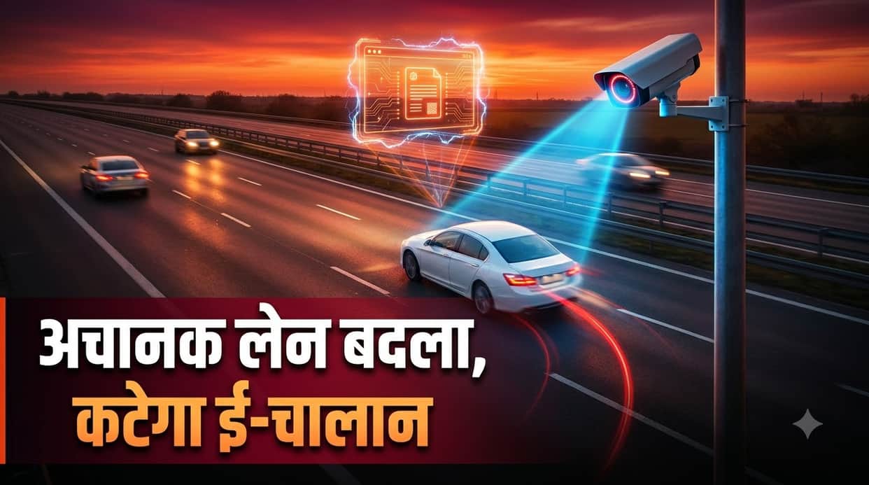 Delhi-Mumbai Expressway Rules: E-Challans for Sudden Lane Changes; 500 Vehicles Fined