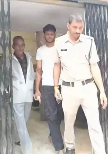 आरोपी को पुलिस ने किया गिरफ्तार।