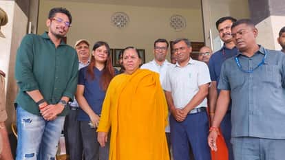 ब्रज चौरासी कोस यात्रा में आईं उमा भारती