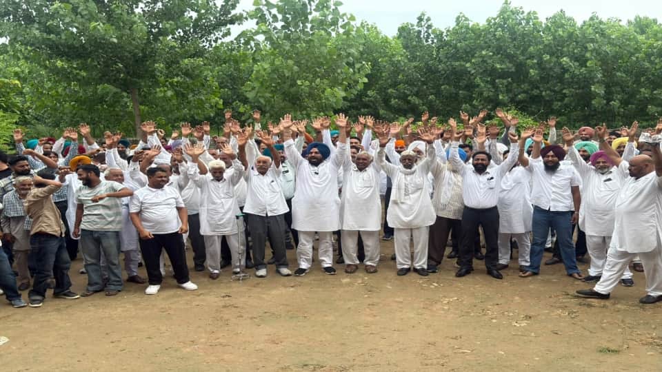 Channi supporters raised slogans in Ropar
