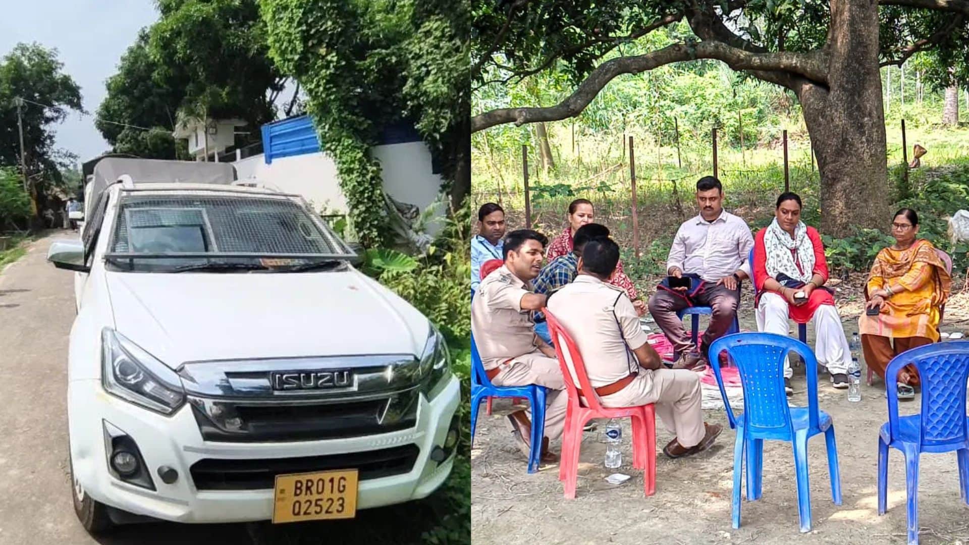 छापेमारी के लिए पहुंची टीम