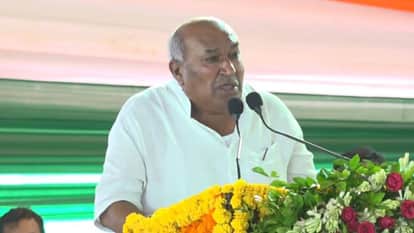 minister OP Rajbhar launched scathing attack on samajwadi party In Ambedkar Nagar