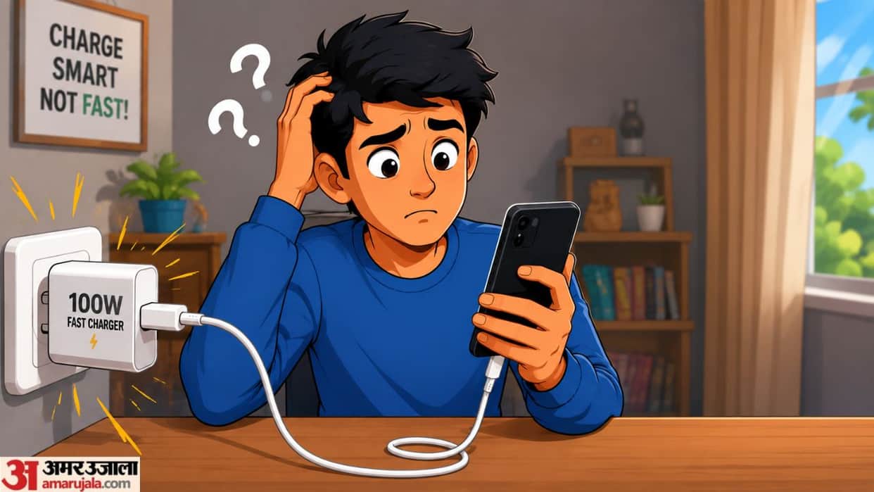 can fast charger damage normal smartphone battery explained hindi