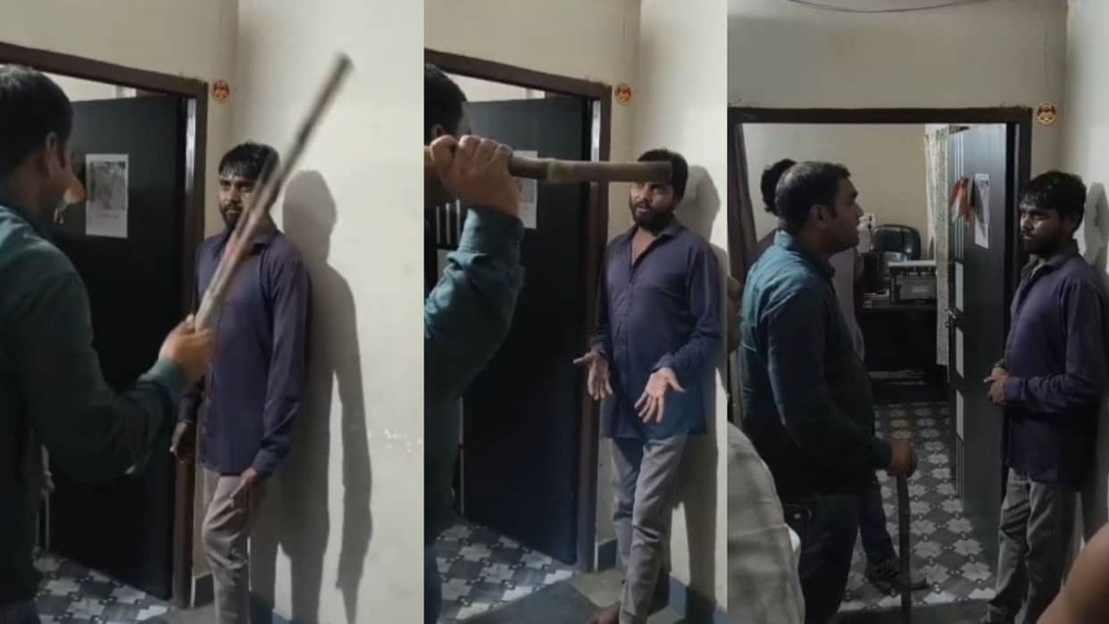 Drivers held hostage on suspicion of diesel theft; locked in a room and beaten with sticks.