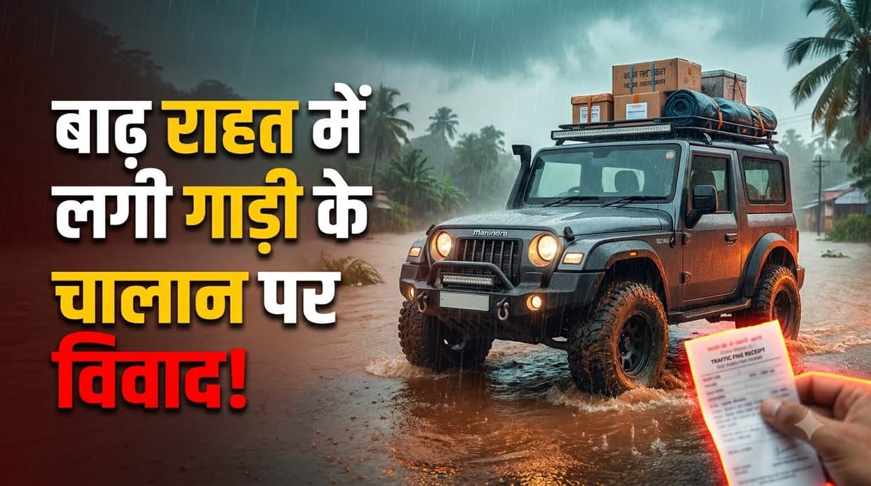 Modified SUV Used in Kerala Flood Relief Fined; Chief Minister Assures Intervention