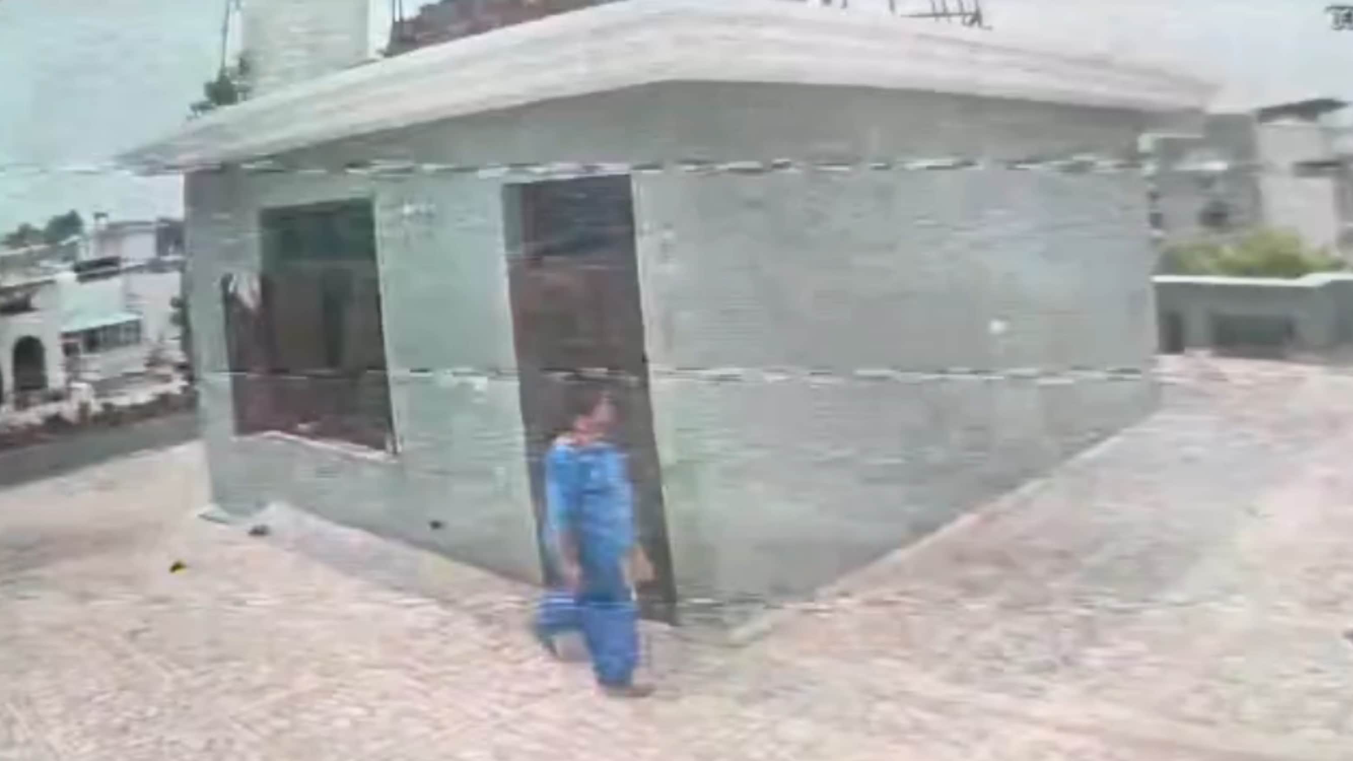 Video surfaces showing the disposal of the body of a retired captain's wife after her murder in Panchkula.