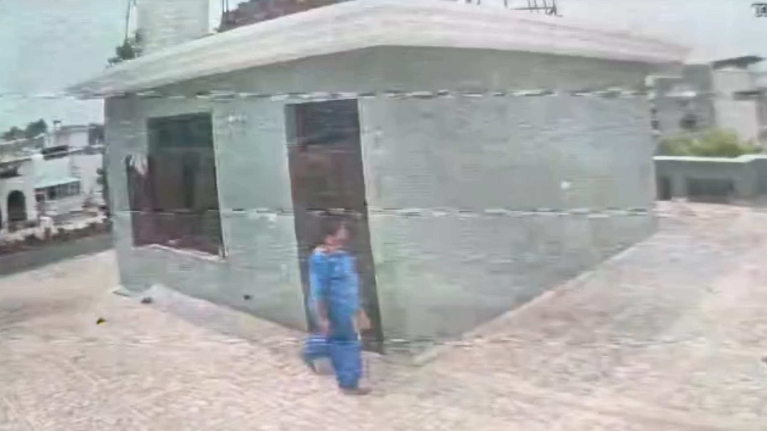 Video surfaces showing the disposal of the body of a retired captain's wife after her murder in Panchkula.