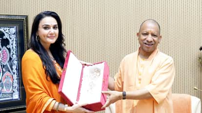 Sunny Deol and Preity Zinta meet UP CM Yogi Adityanath in Lucknow Ahead Batwara 1947 release