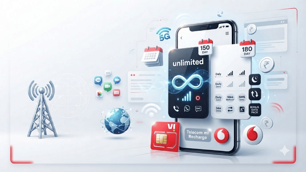 Vi Launches 150 Day Plan, Unlimited Data, Calling, SMS Benefits