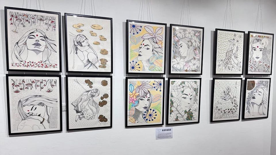 Andaruni Sarhaden Inner Borders an exhibition that confronts boundaries within human spirit in Delhi