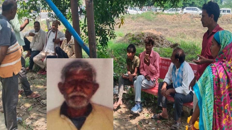 पोस्टमार्टम हाउस के बाहर परिजन, रामजीत की फाइल फोटो।