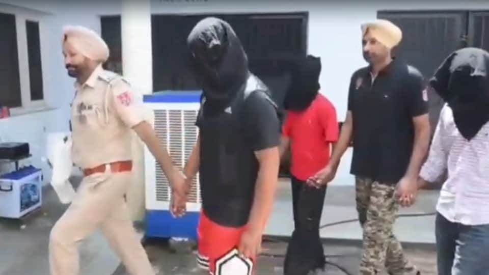 Faridkot Police Three arrested with heroin Glock pistol cartridges apprehended during patrol