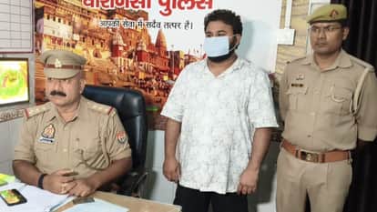 सिगरा पुलिस की गिरफ्त में सलमान खान।