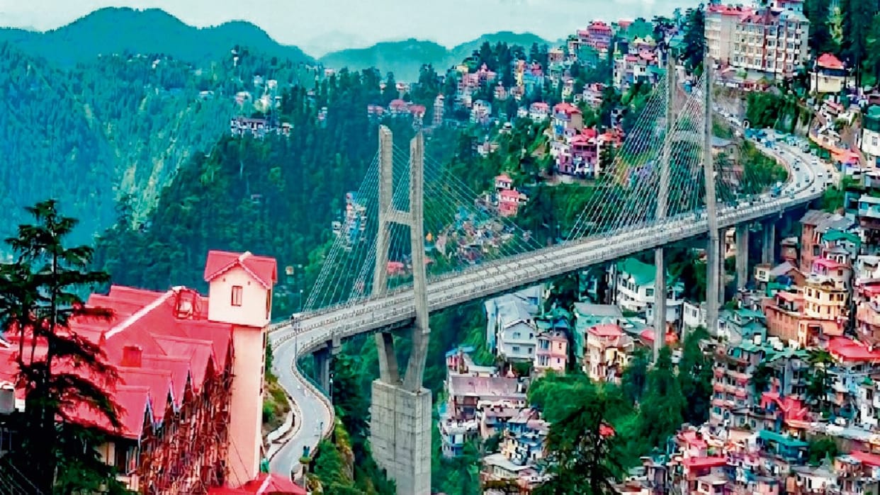 A cable-stayed bridge will be constructed from Hotel Holiday Home to the railway parking area.