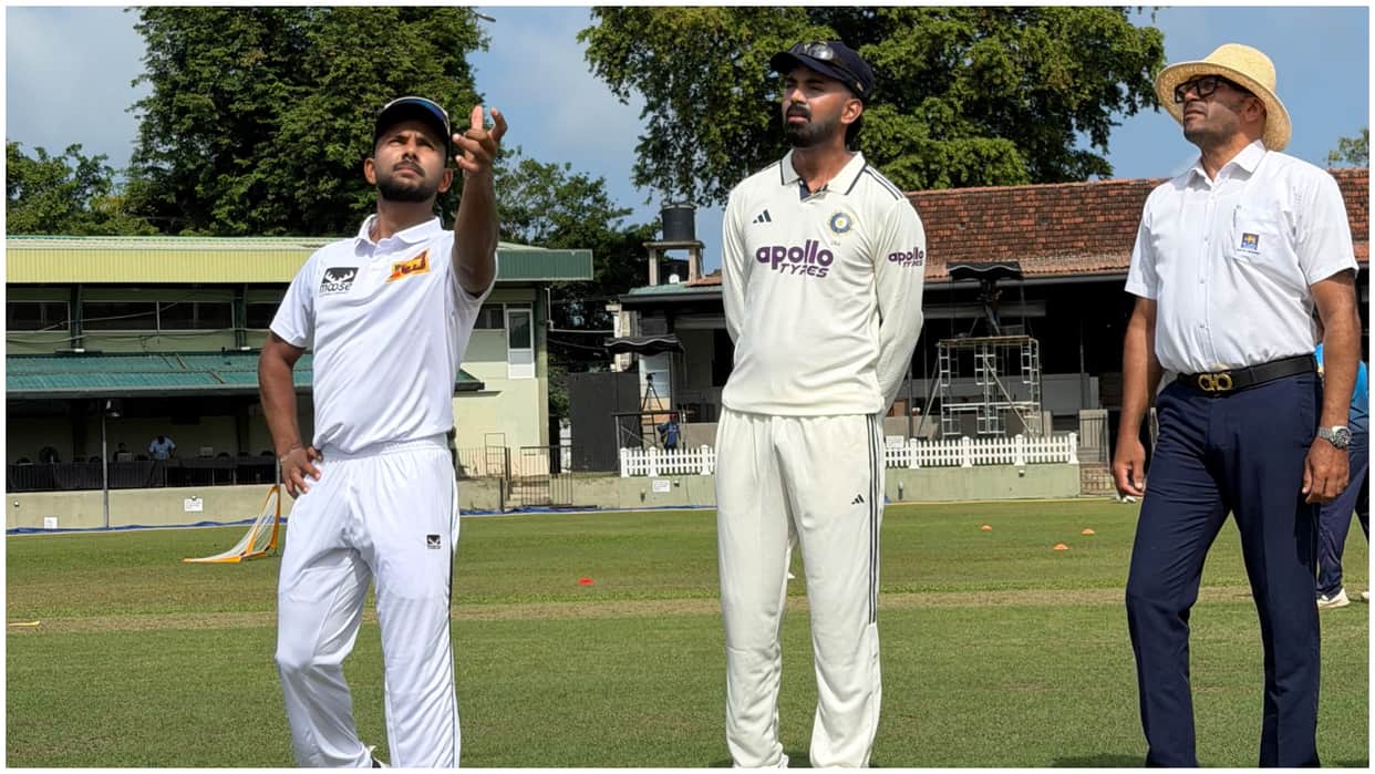 Sri Lanka XI vs India 3-Day Warm-up Match Live Score Updates News India tour of Sri Lanka 2026 Results Update