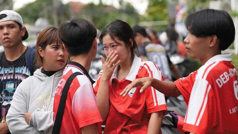 Thai student opens fire at school, killing  and injuring several; then commits suicide.