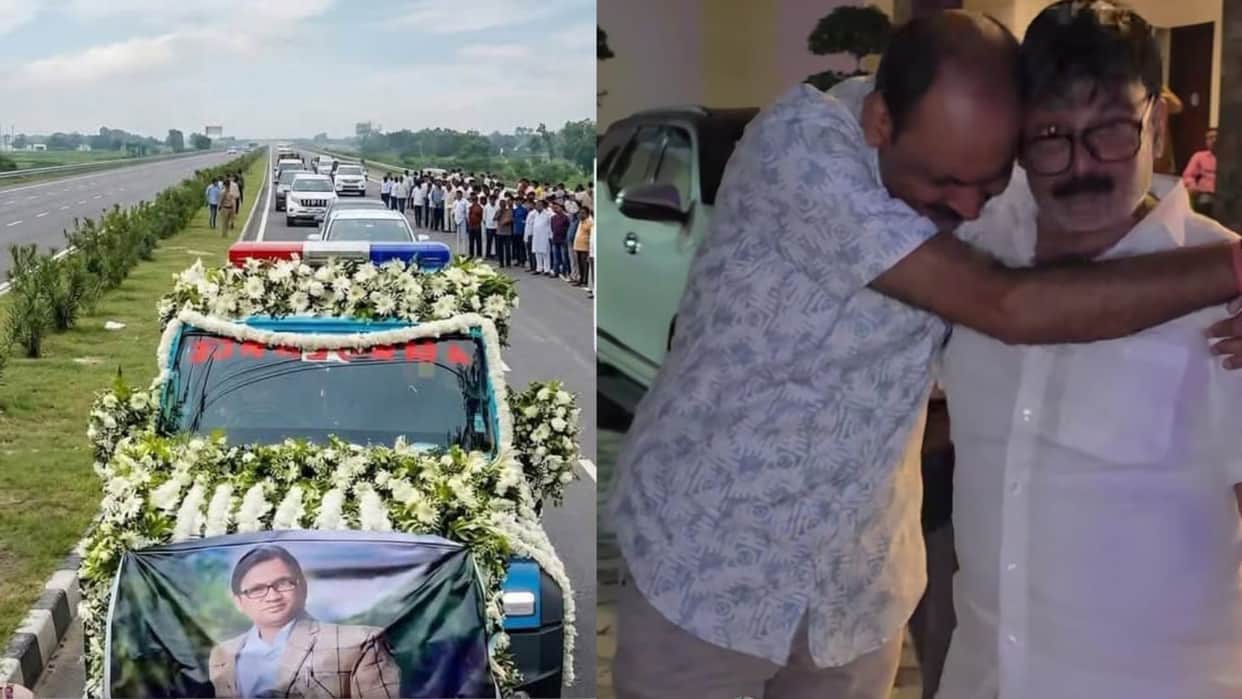 BSP MLA Uma Shankar Singh paid final respects by Leaders from both ruling and opposition parties in Ballia