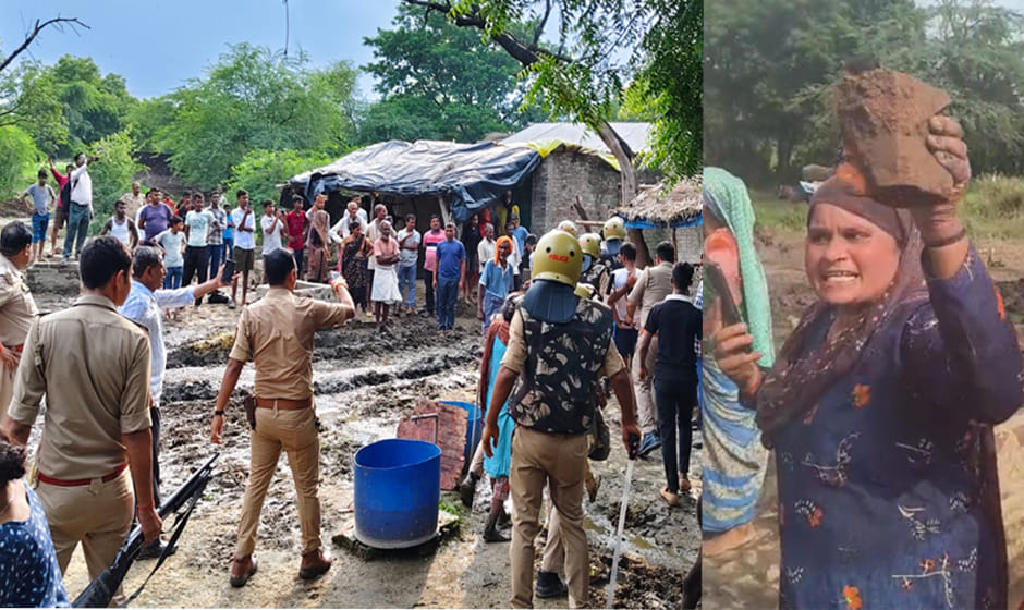 Kanpur: नायब तहसीलदार का हाथ पकड़ घसीटा, युवती ने उठाई ईंट, अवैध कब्जे हटाने पर तीन घंटे चला बवाल Naib Tehsildar dragged by arm, woman picked up brick; chaos ensued for 3 hours during anti-encroachment drive