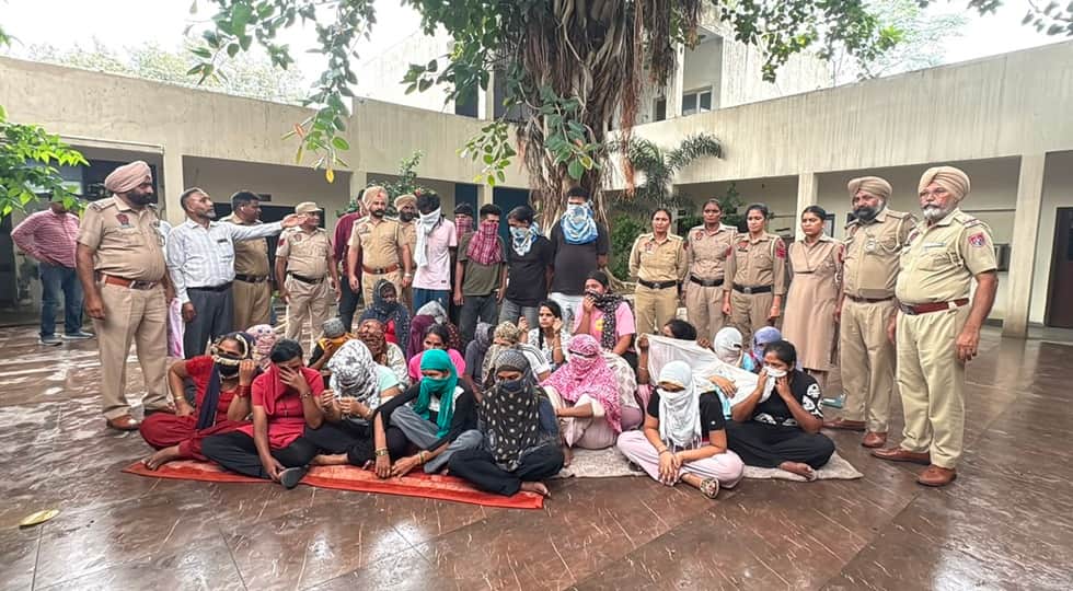 बठिंडा पुलिस द्वारा पकड़े आरोपी
