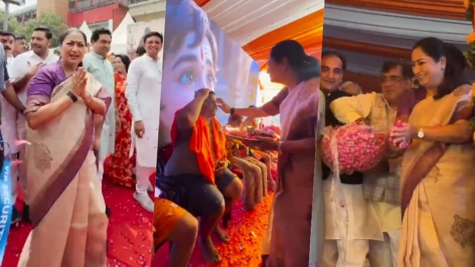 Delhi Chief Minister Rekha Gupta took stock of the arrangements at the Kanwar Seva camp