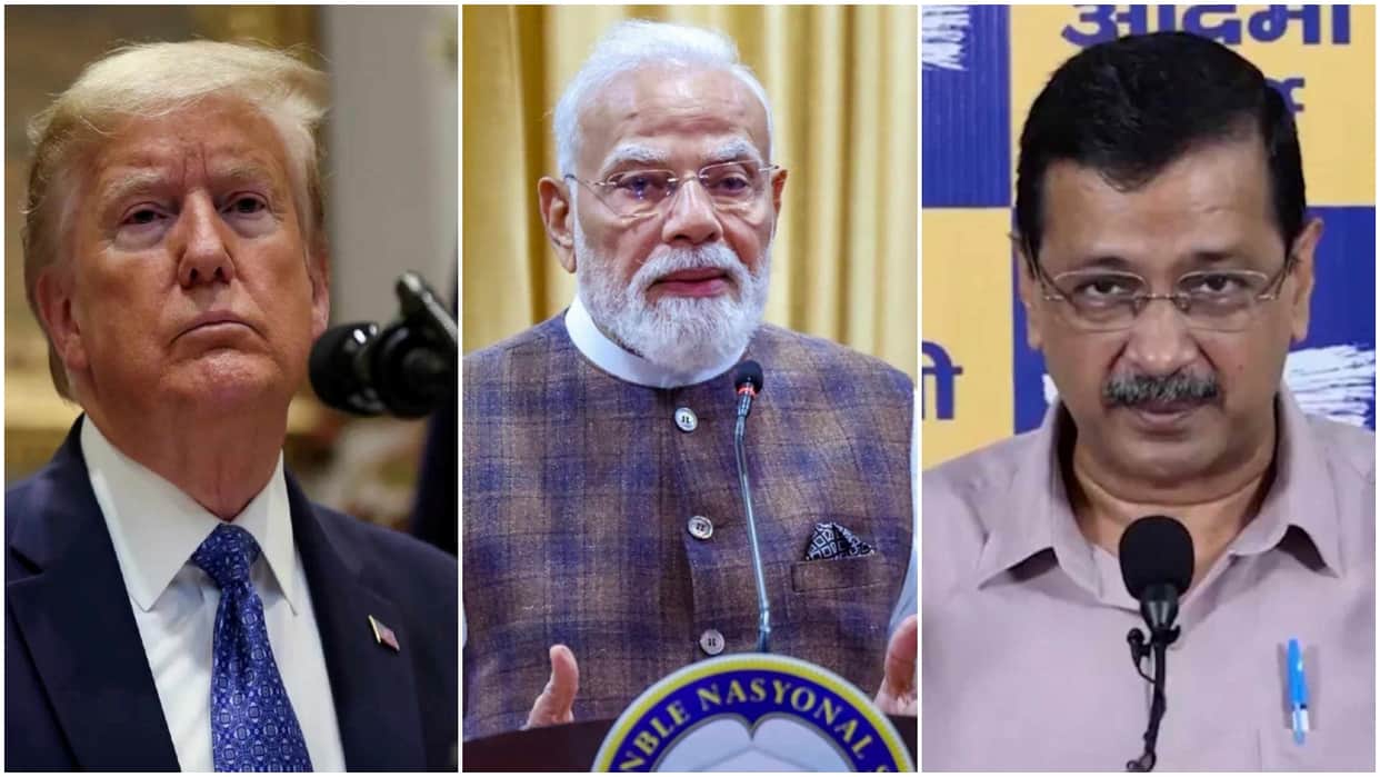 Kejriwal targets Modi over us bill stating Modi agrees to whatever Trump says