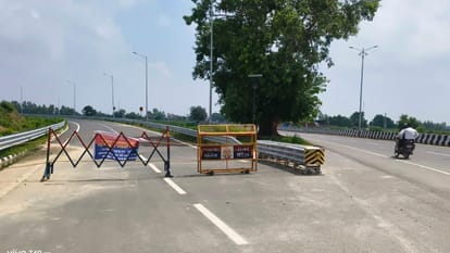बलिया में डायवर्जन लागू।