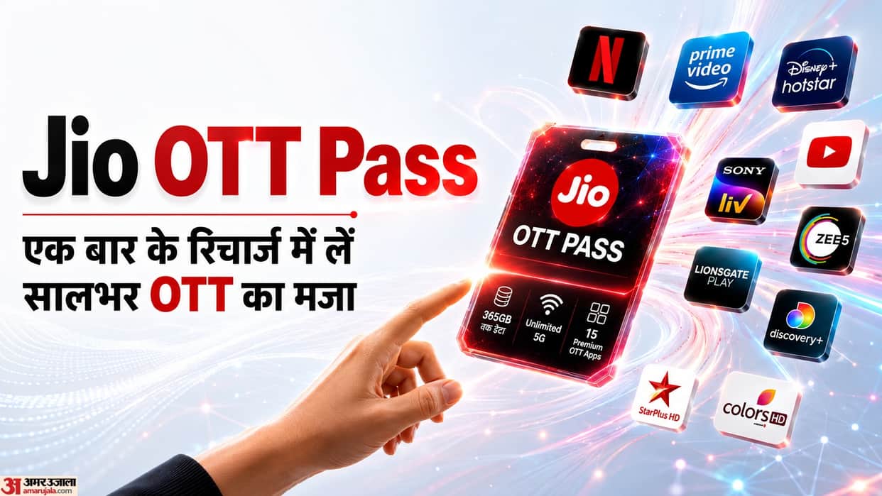 Jio OTT Pass, New 3-Month, 1-Year Plans Bring Unlimited 5G, 15 OTT Apps, Live TV
