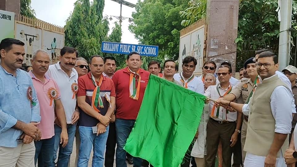 Maa Tujhe Pranam sadbhavna rally in Aligarh