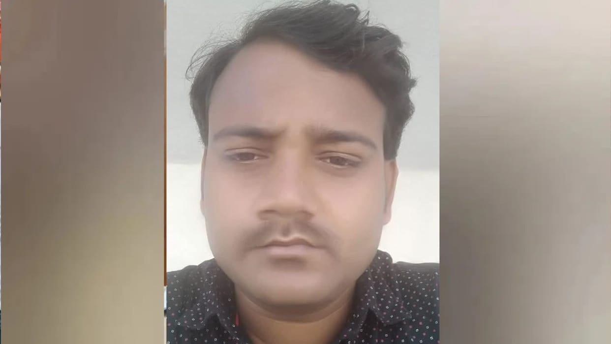 A young man's body was found hanging after an argument with his wife.