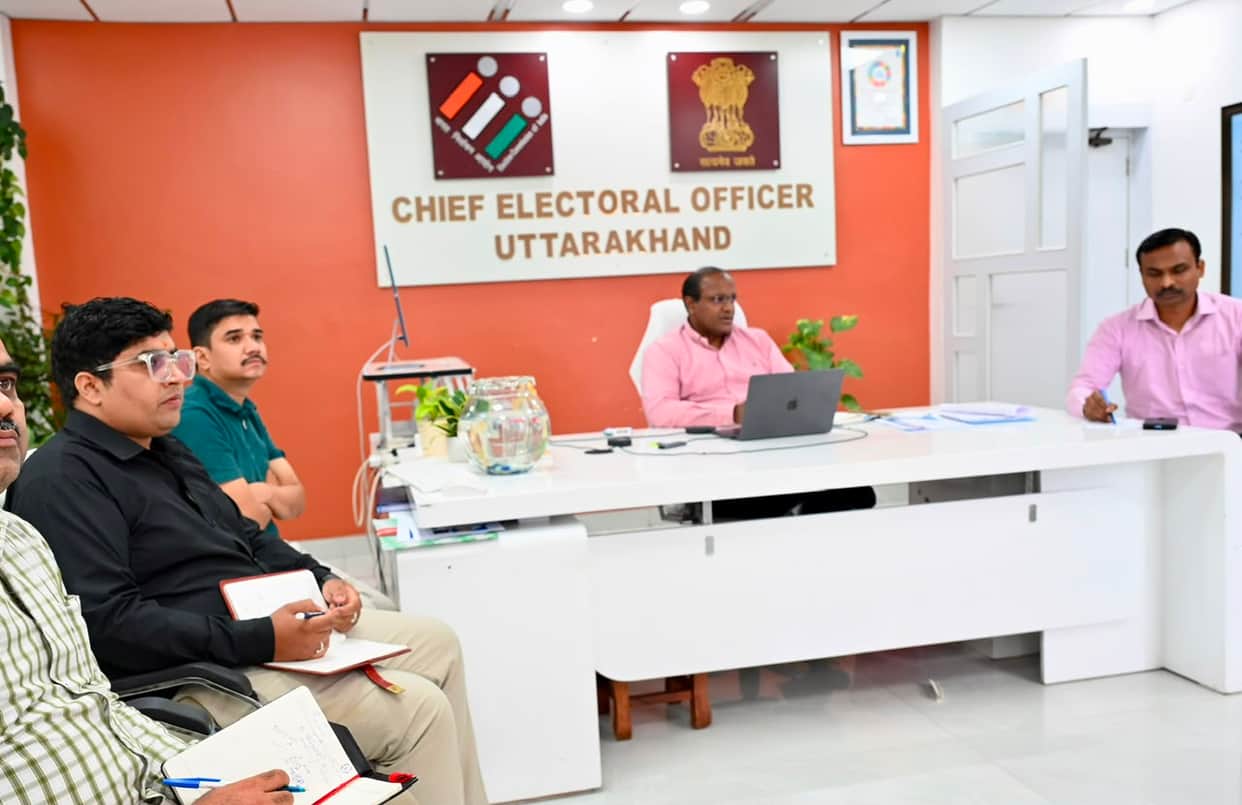 Uttarakhand Chief Electoral Officer reviewed SIR matter and directs Important facts