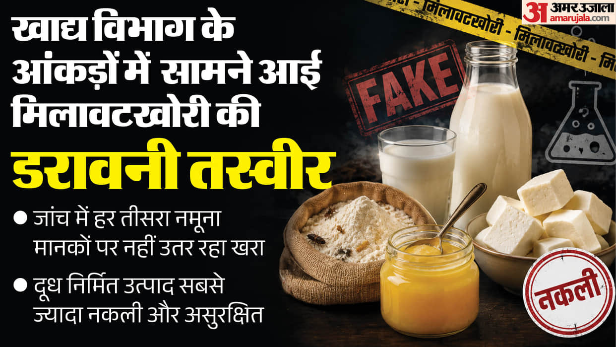 Worms in Flour Adulterated Milk Fake Ghee and Paneer 497 Samples Fail